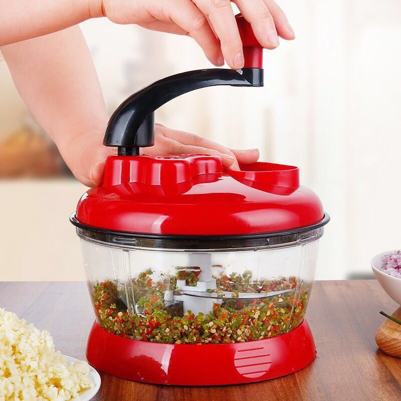 3 in1 Vegetable Cutter Chopper Shredders Manual Meat Vegetable Slicer  Grinder Salad Maker Kitchen Tools Adjustable 2.5L