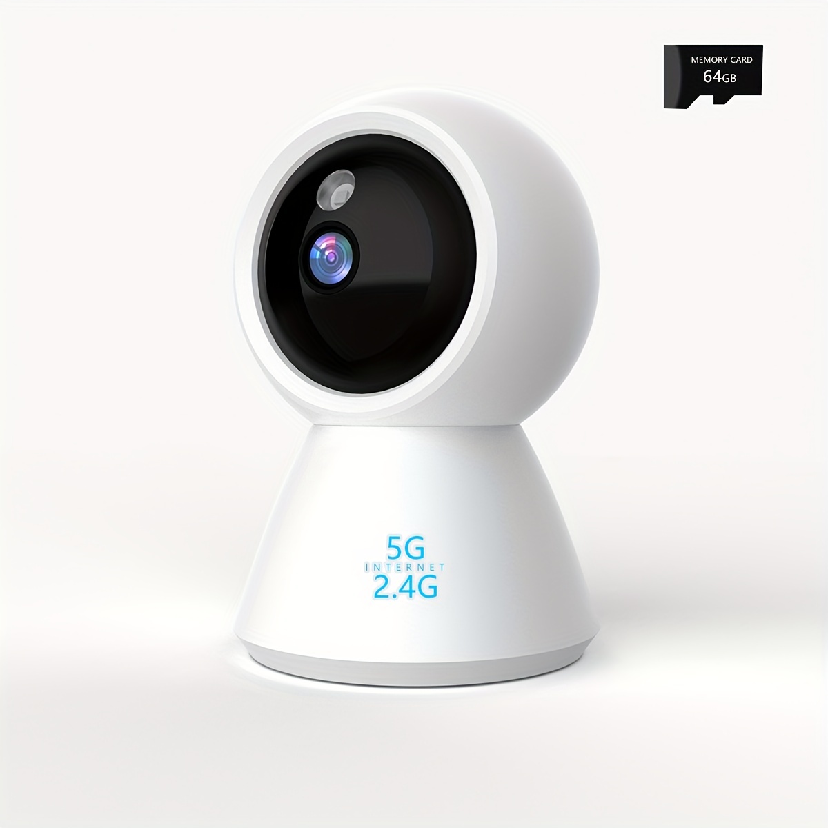 Camara wifi inteligente exterior pan & tilt 360° cam10 1080p