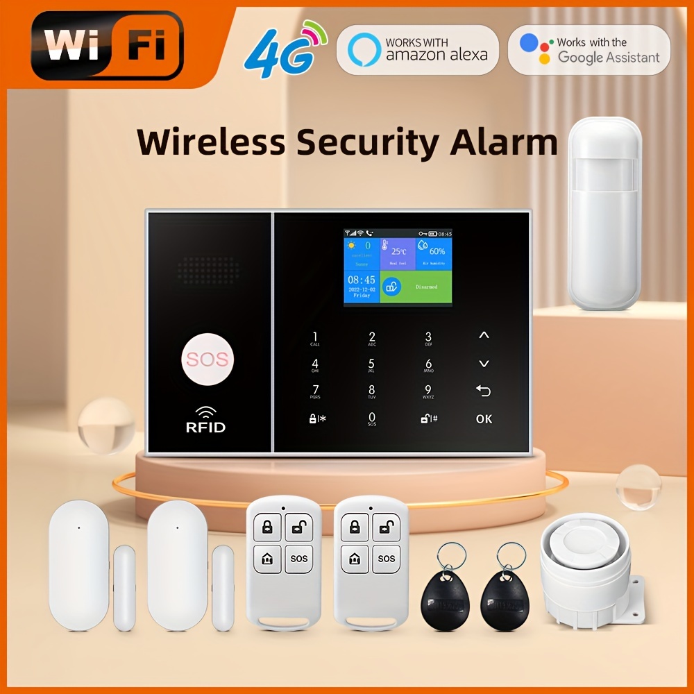 12 Alarmas Para Puertas Y Ventanas De Alarma Seguridad Casa Inalambrica  Sensor