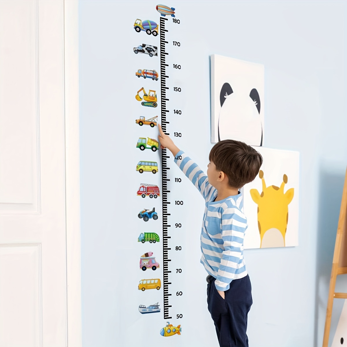 Children's Height Ruler Height Wall Sticker Children Height - Temu