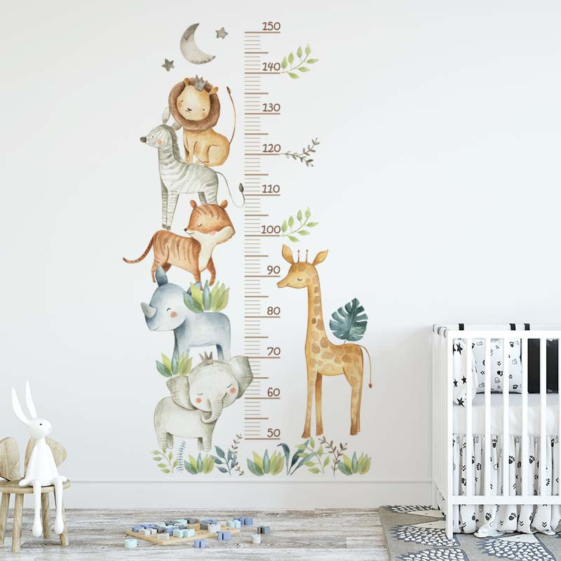 Wooden Hanging Wall Sticker For Kids Room Decoration Height - Temu