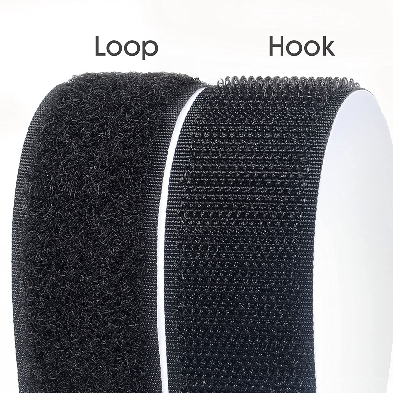 Hook and Loop Tape Sticky Back Fastener Roll, width 20 mm, length 5 meters  Nylon Self Adhesive Strips Fastener for Home Office School Car and Crafting  Organization 