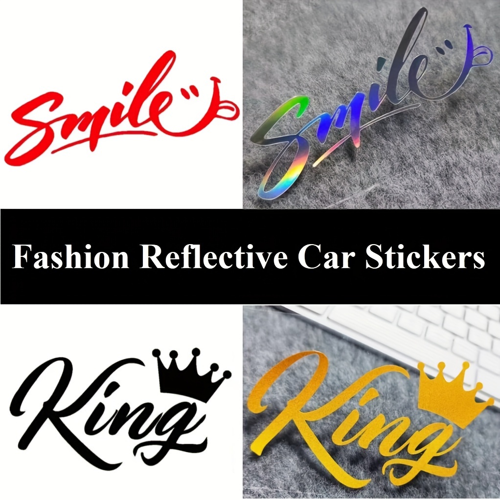 Crown Queen Car Stickers Fashion Waterproof Vinyl Decal Auto - Temu