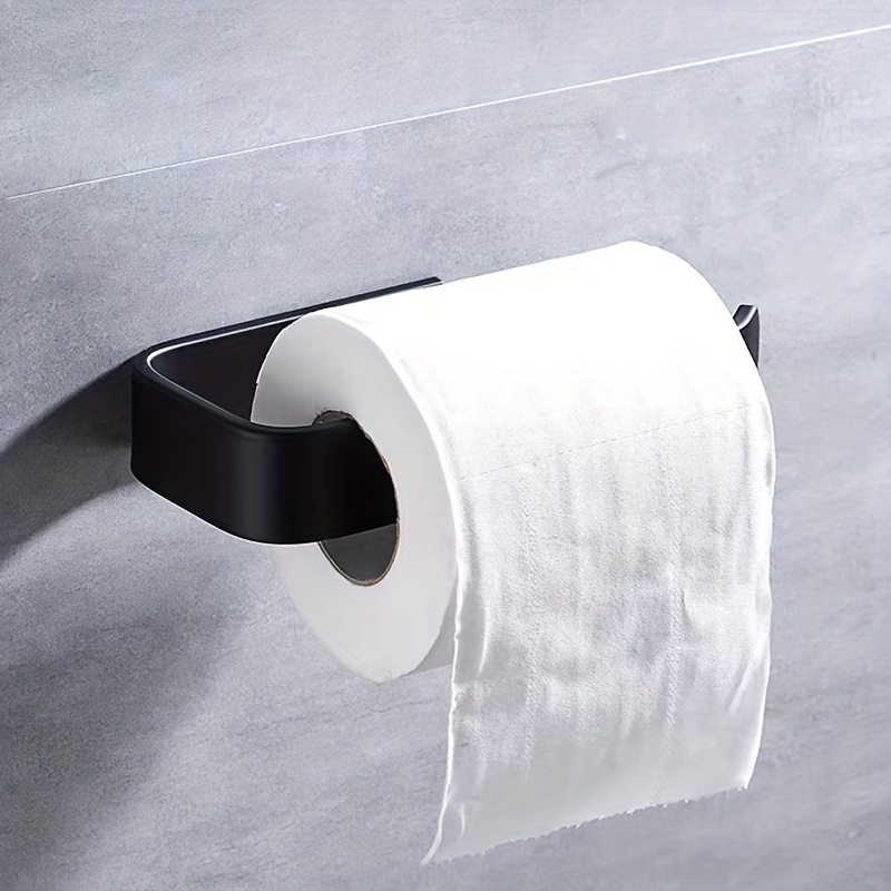 Taozun Soporte de papel higiénico autoadhesivo para toallas de baño,  soporte de rollo de papel de baño, soporte de pared, acero inoxidable SUS  304