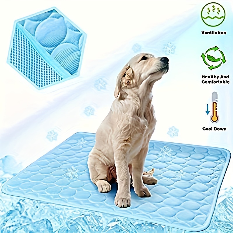 Cool Care Technologies Pillow Cooling Pad - Pressure Activated Gel Cooling  Mat Provides Instant Cool Relief - Ideal for Fevers, Migraines, Hot