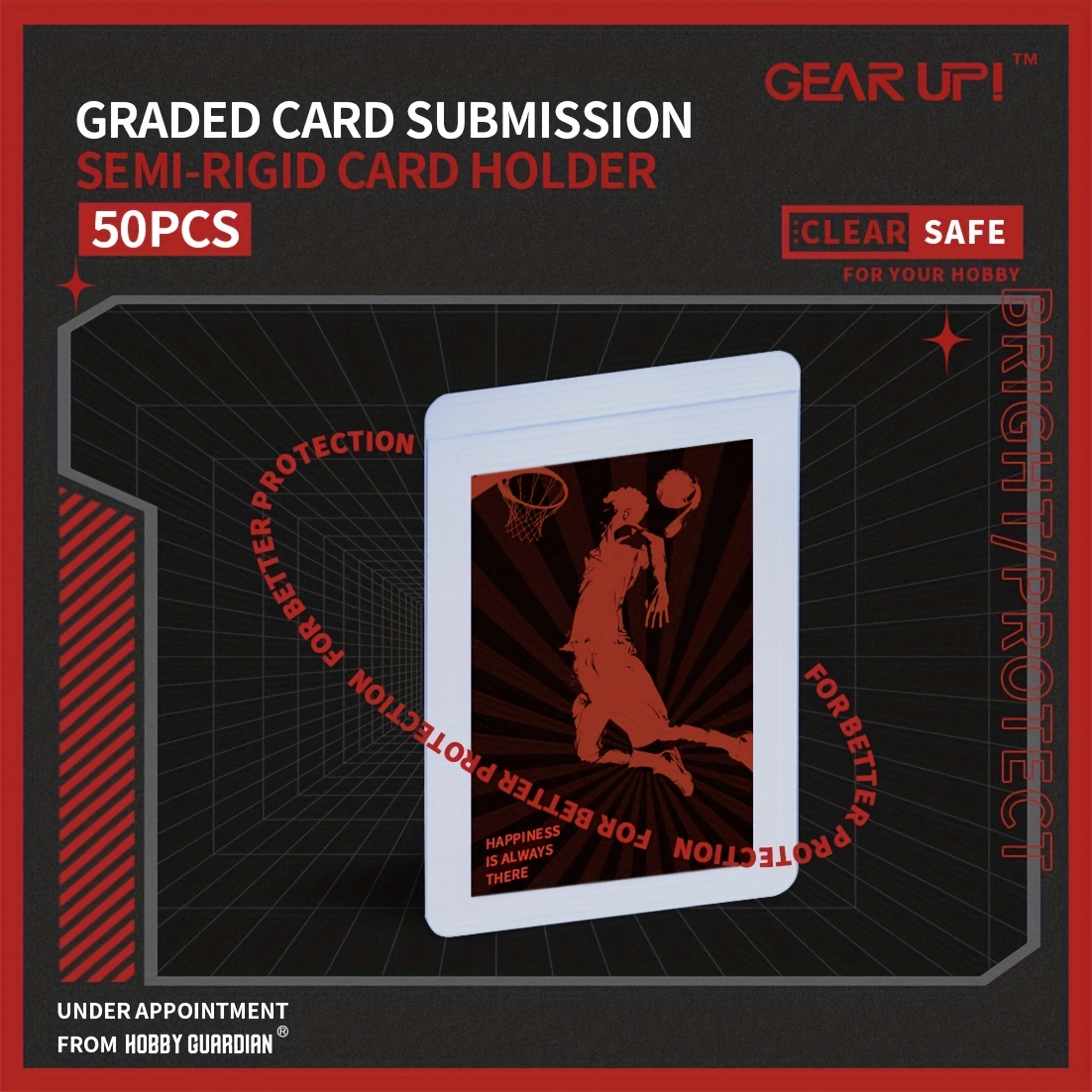 50 Count Card Saver Sleeves Holder Toploader Protector for Trading Baseball  Pokemon YUGIOH MTG 35PT Sports