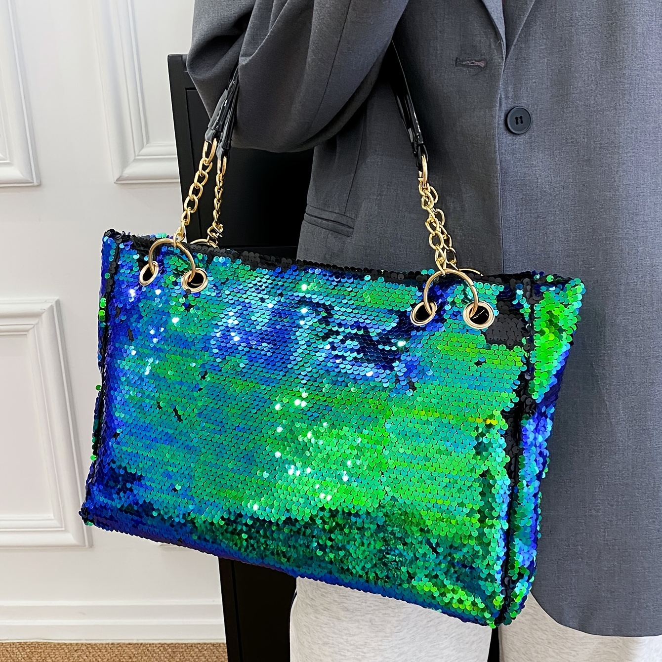 Sparkly handbag hot sale