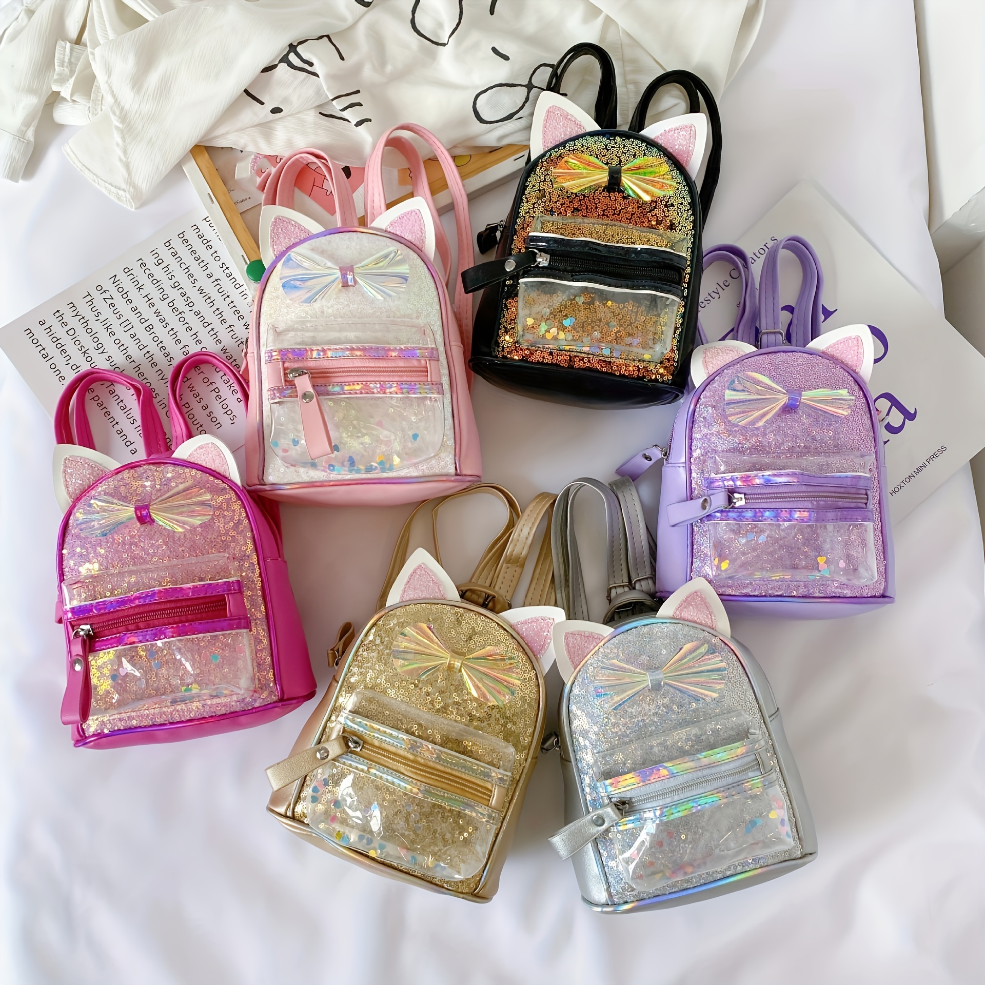 Mini Glitter Rainbow Backpack - ESME