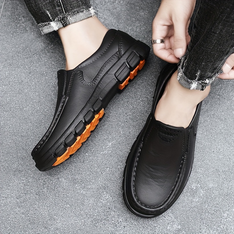 Men Slip Work Shoes - Temu Japan