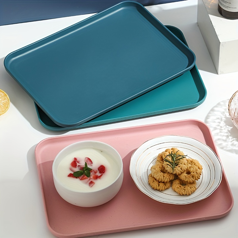 Stainless Steel Towel Tray With Cover, Square Serving Tray,  Multi-functional Storage Tray, Microwave Safe, Thickened And Deepened Tray  For Home And Hotel Supplies - Temu