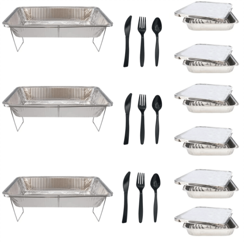 Chafing Dish Stainless Steel Buffet Serving Tray Chafing - Temu