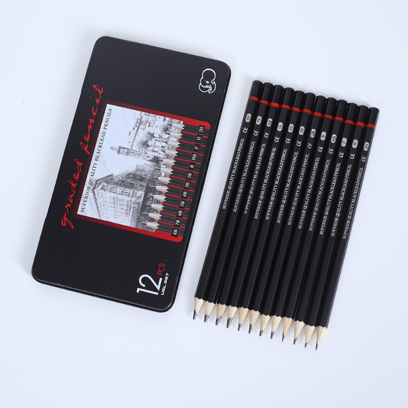 22pcs Sketch Pencil Set Professional Sketching Drawing Kit Wood Pencil for  Beginner,Kid,Teen,Adult,Artist