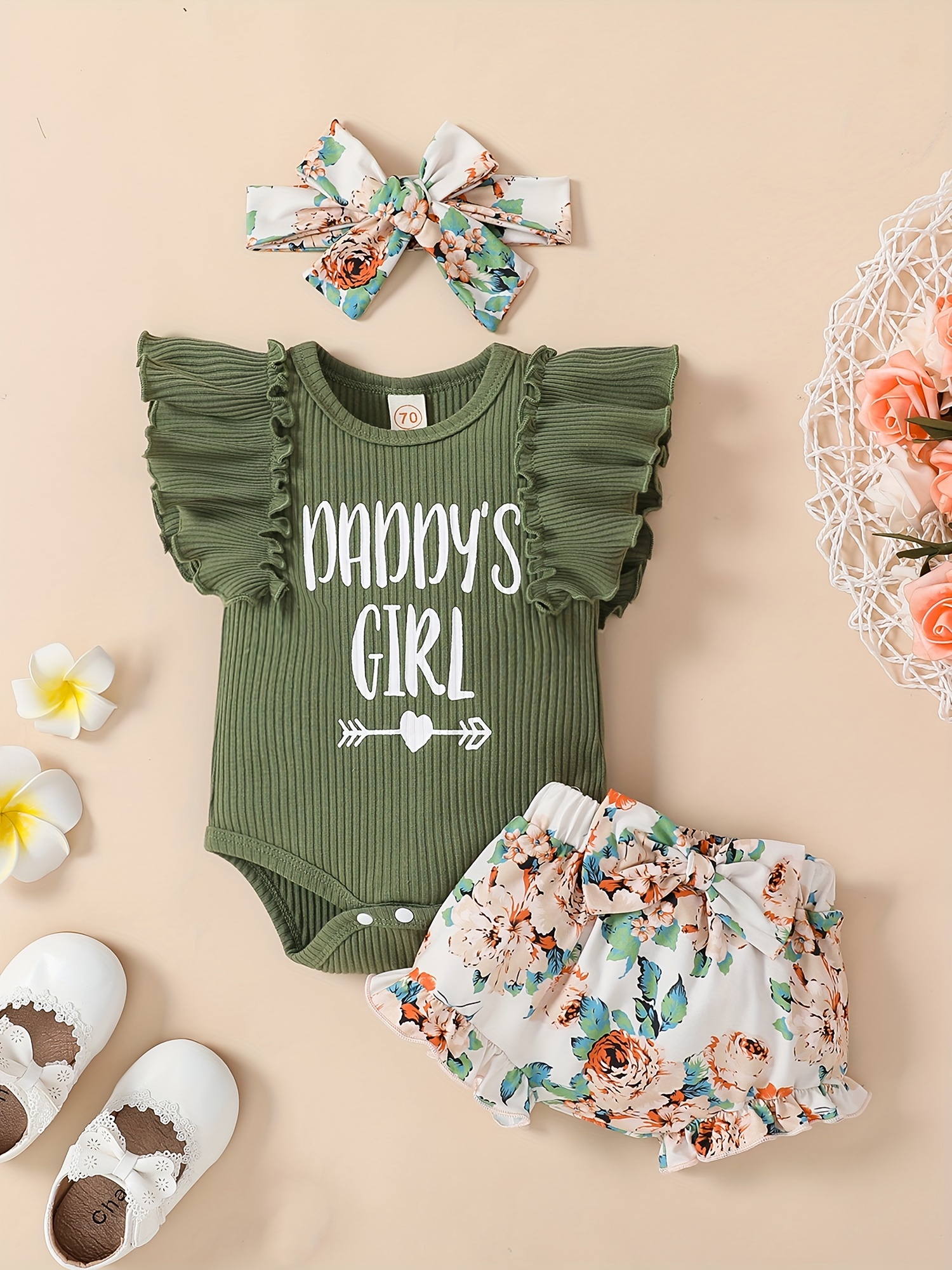 Daddy's little clearance girl baby outfits