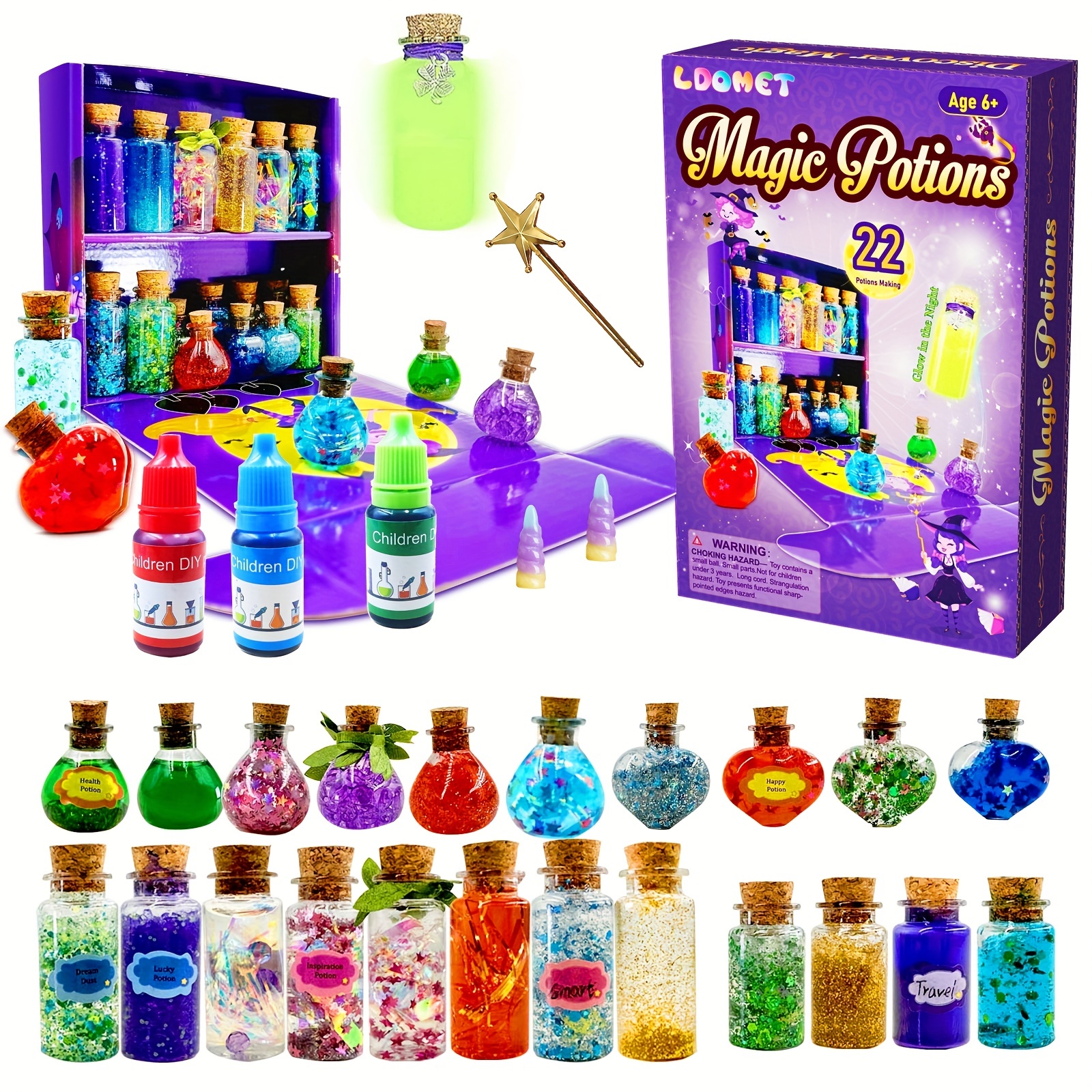 Craft-tastic Fairy Potion Kit - DIY Fairy Potions - Ages 6+