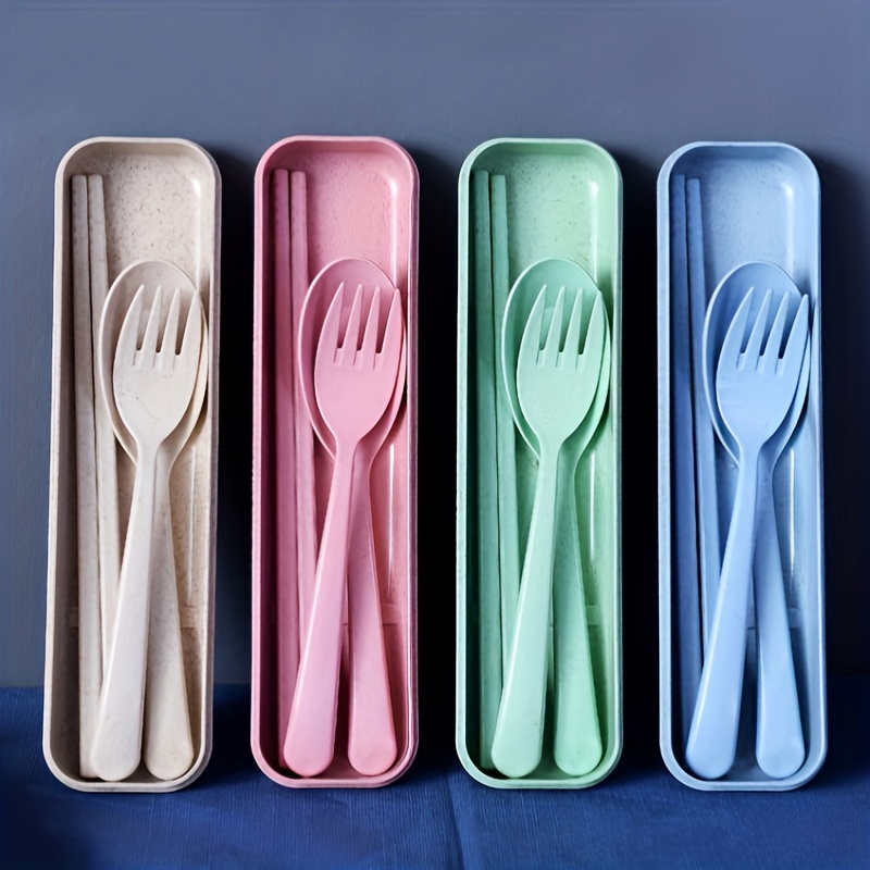 Carrot Shape Travel Utensil Sets For Lunch 304 Stainless - Temu