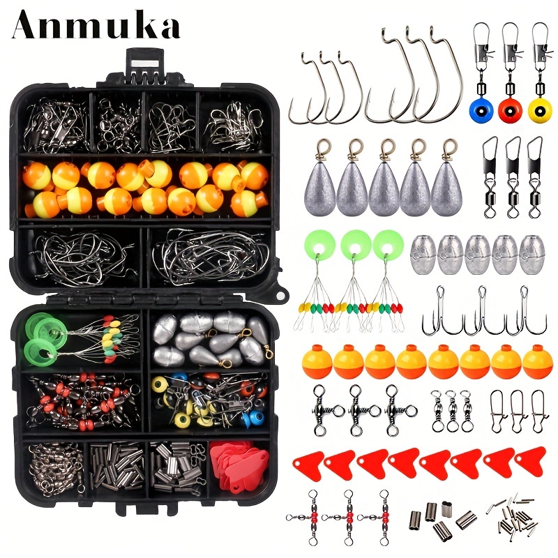 Fishing Hook And Weight Kit - Temu