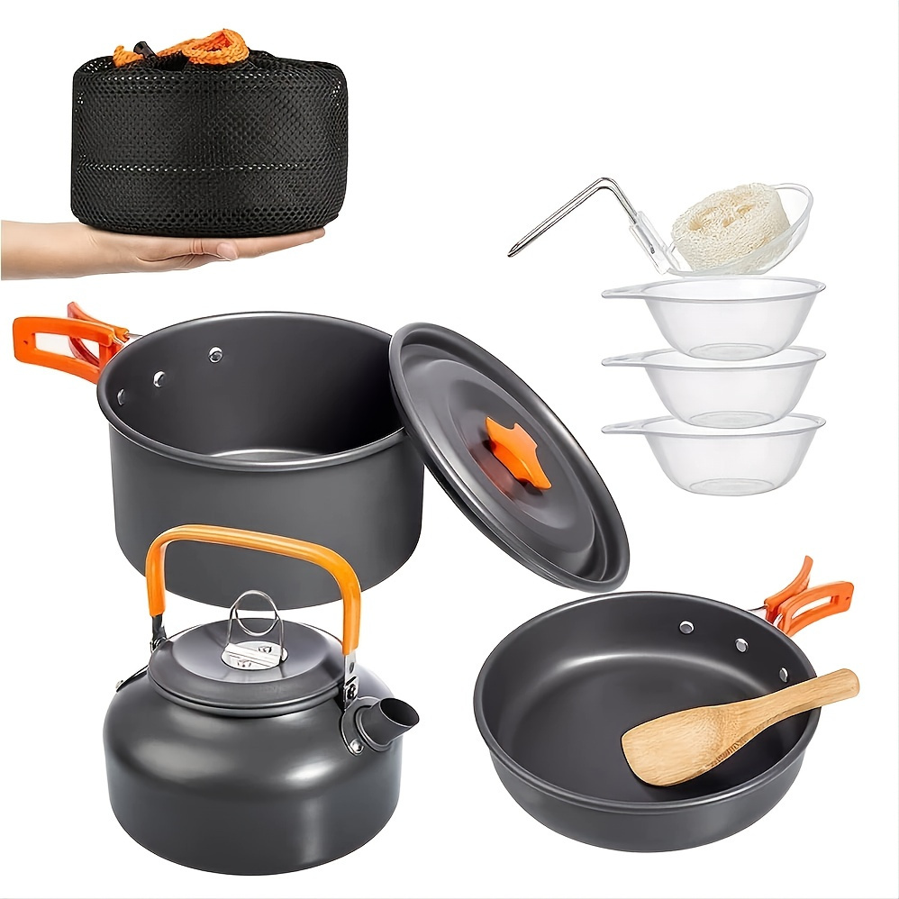 ROCKURWOK Juego de sartenes antiadherentes de cerámica, 3 piezas de  utensilios de cocina para tortilla, sartén y salteado, inducción, apto para  horno