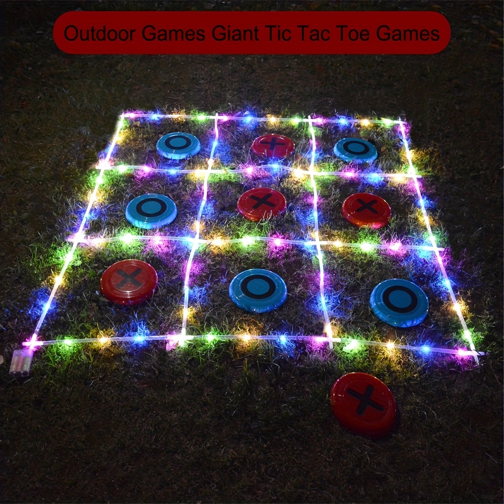 Outdoor Wurfspiel mit Sandsäcken (Tic Tac Toe) Spiel