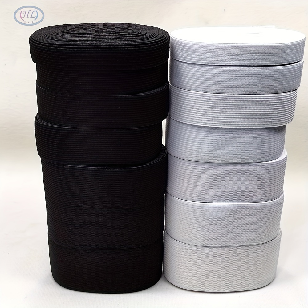  uxcell Rubber Elastic string Sewing Pants Trousers Garments Band  Rope 2M Length White : Arts, Crafts & Sewing