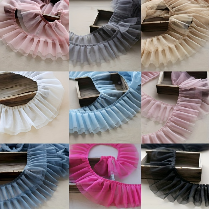 Ruffle Fabric - Temu