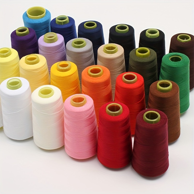 Polyester Sewing Thread Spools 3000 Yards Each Spool 40/2 All-Purpose  Threads for Sewing Machine and Hand Repair Works for Hand - AliExpress