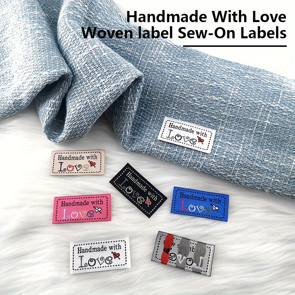 Wool Ball Crafting For Men Fashion Sewing Woven Labels For - Temu