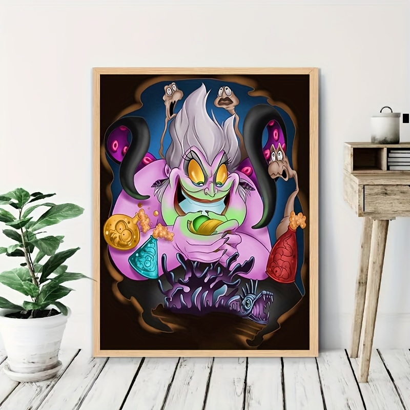 Ursula Disney Villain - 5D Diamond Painting 