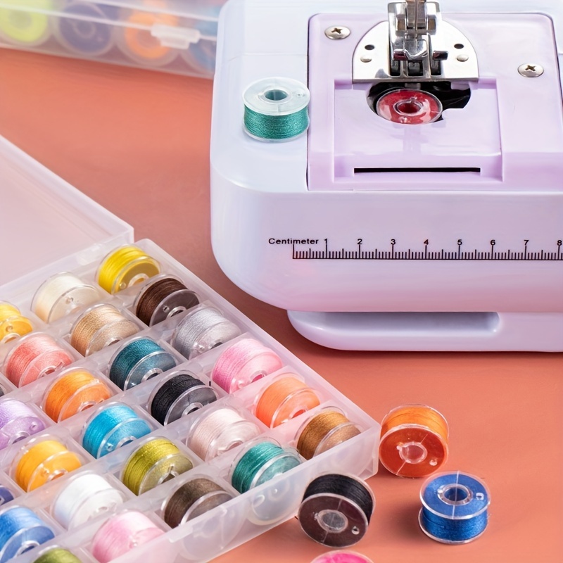  Bobinas e hilo de coser Bobinas de plástico Accesorios de  costura para el hogar Herramientas para múltiples máquinas de coser bordado  : Arte y Manualidades