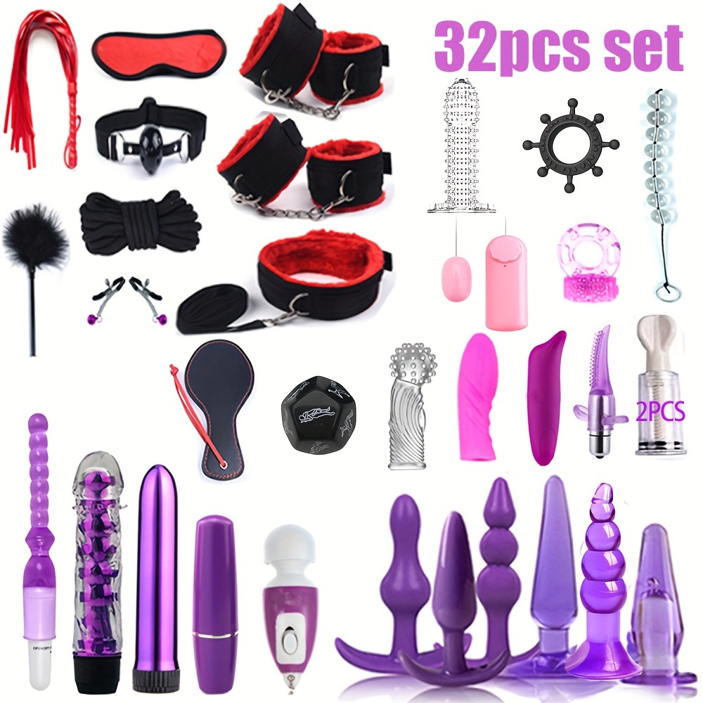 Juguetes sexuales de restricciones BDSM, 11 piezas, kits de restricciones  de bondage, restricciones de cama fetiche, juguetes sexuales para