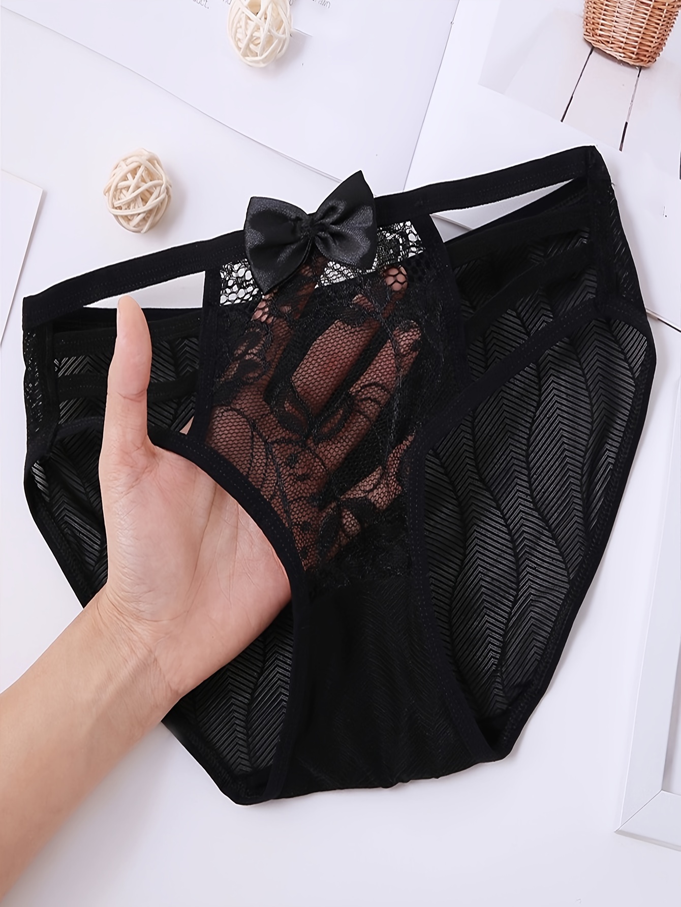 Lencería sexy, transparente, ropa interior mujer elegante, regalo