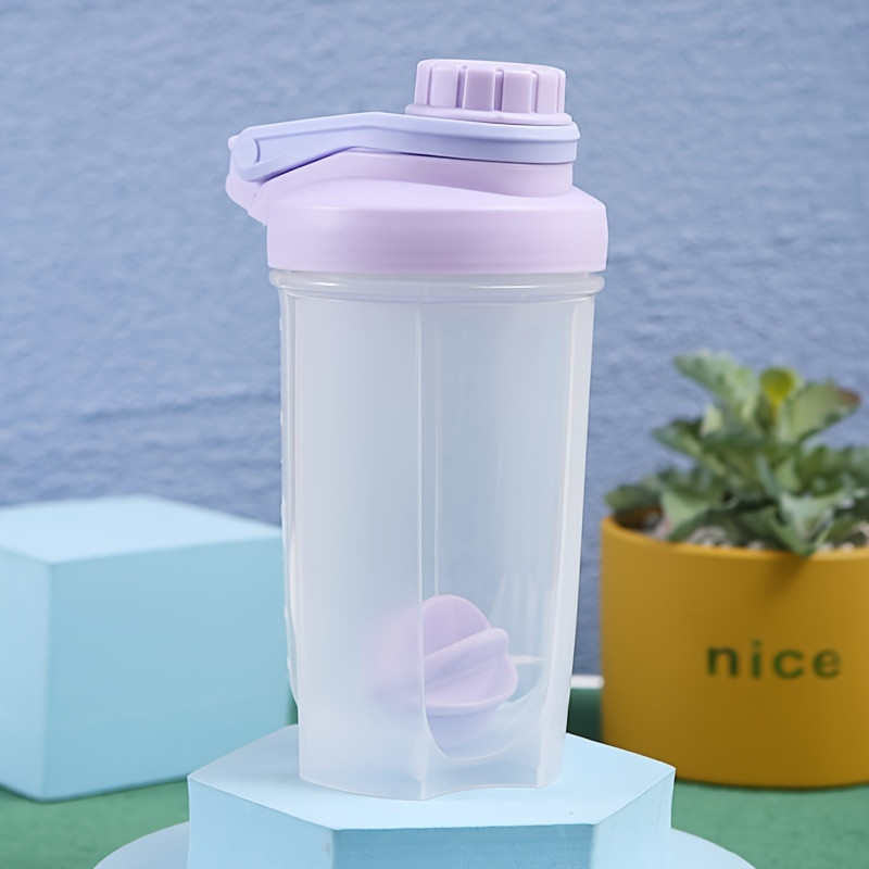 Protein Powder Shaker Bottle 500ml 3 Layer Sports Water Cup Plastic Protein  Mixer Pill Storage Tray Body-Building Leak Proof Cup - AliExpress