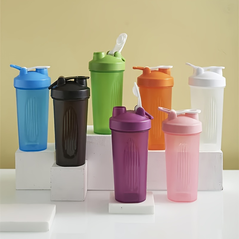 Shaker Bottle With Wire Ball Protein Shakes Powder - Temu