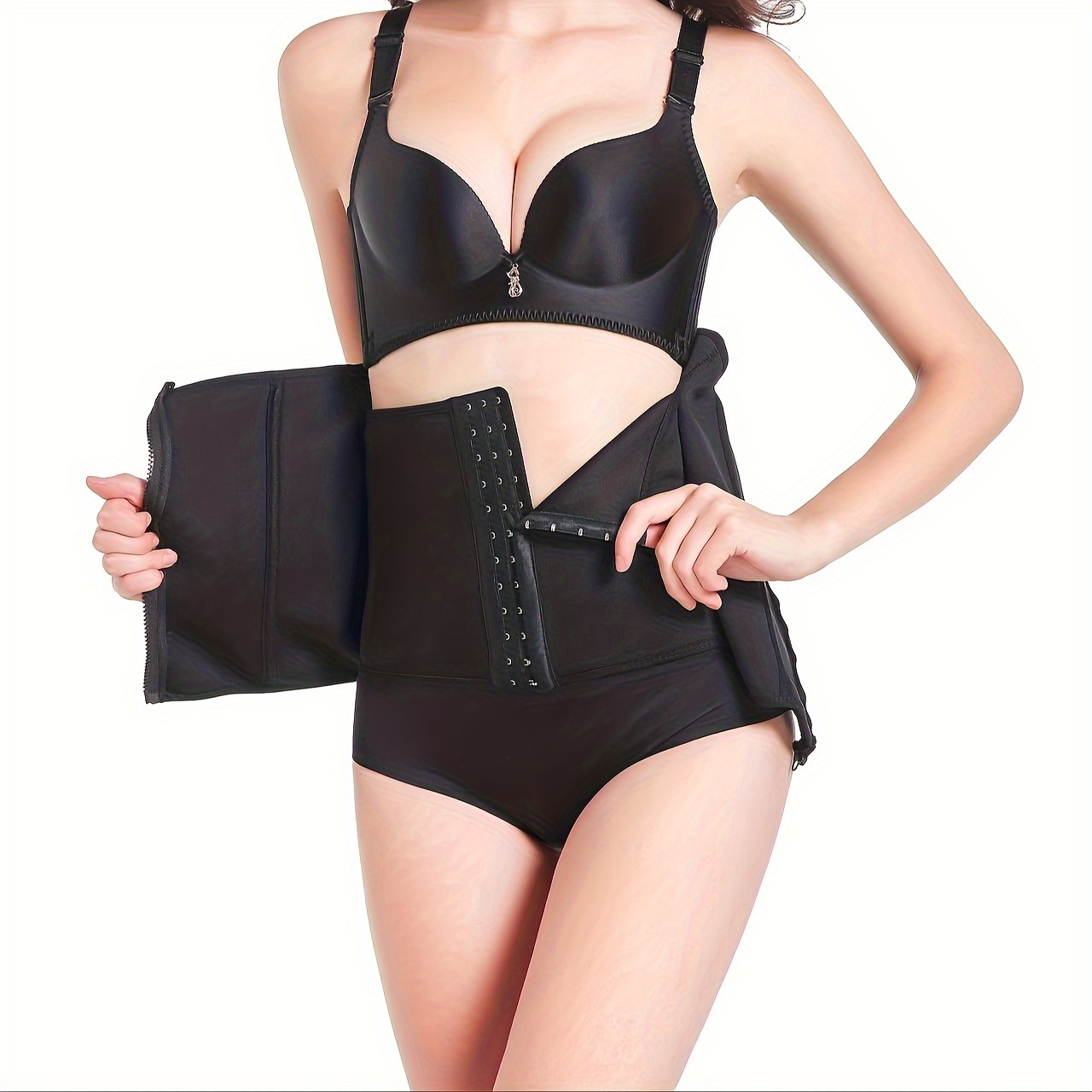 Postpartum Shaping Bodysuit Waist Trainer Tummy Control Open - Temu Canada