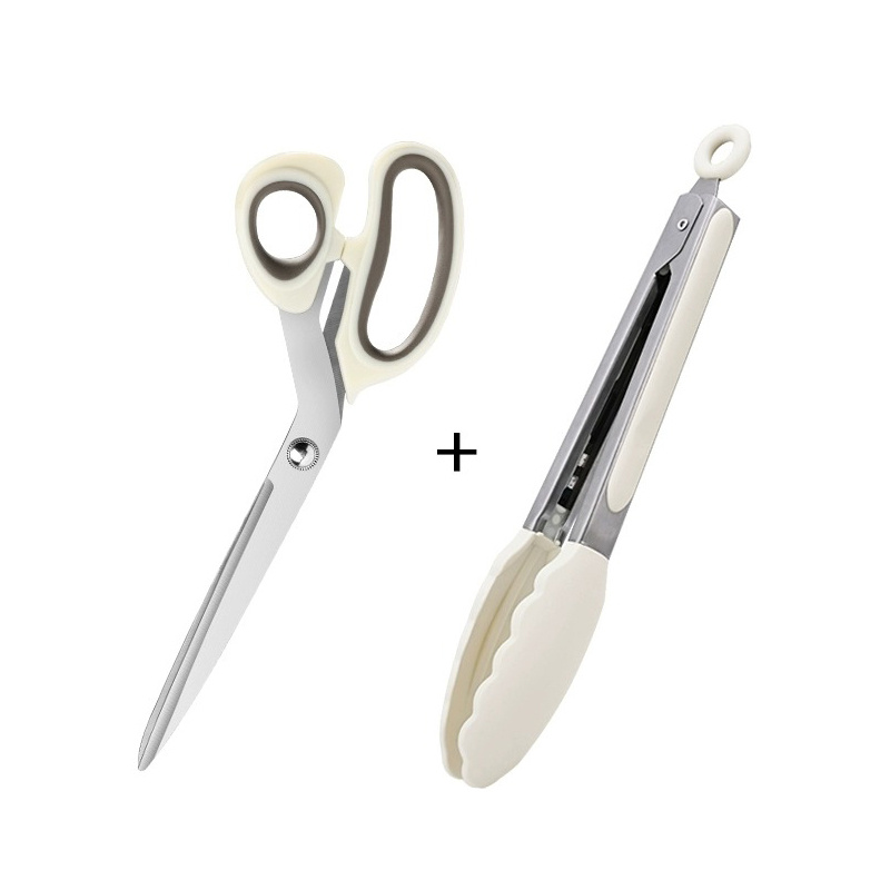 Kitchen Tongs Stainless Steel Tongs Kitchen Scissors - Temu