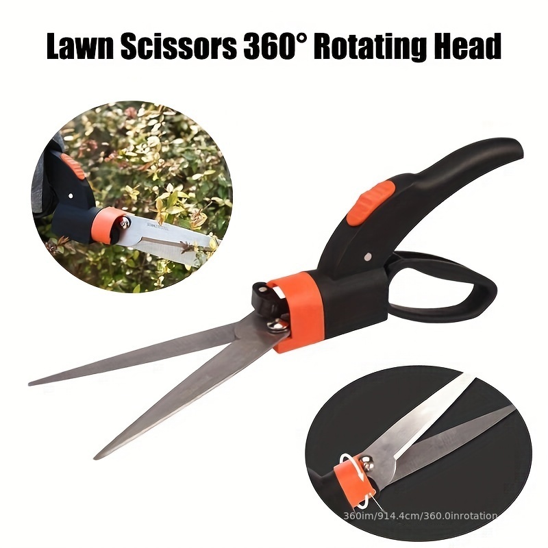  1Pc garden scissors grass clippers grass shears garden tree clippers  garden pruner tree limb trimmer garden stem trimmer handheld garden shears  pruning aluminum alloy plant tool : Patio, Lawn 