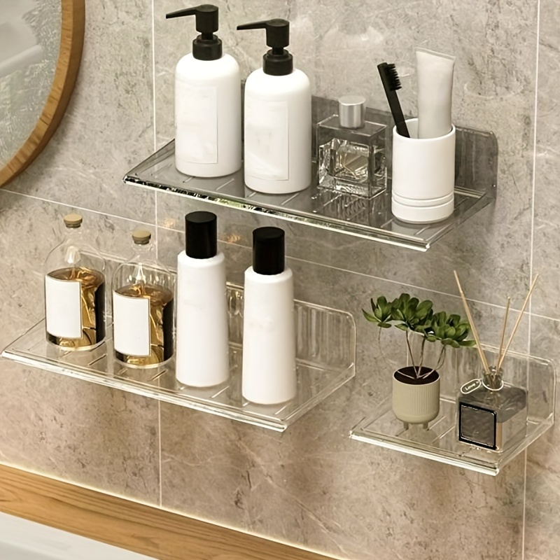 Gabinete de medicina LED para baño, espejo cosmético montado en la pared,  armario de almacenamiento para ahorrar espacio sobre el inodoro, con luces