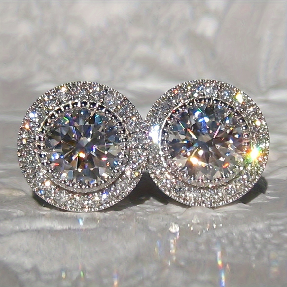 Diamond Earrings Woman - Temu - Page 14