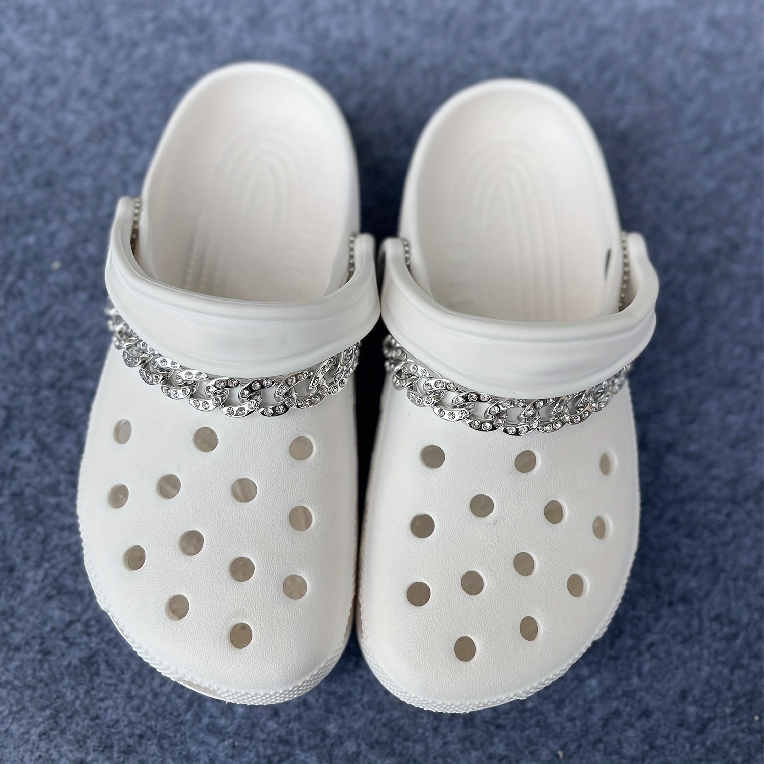 1PCS Shoes Charm Designer Croc Charms Bling Rhinestone Girl