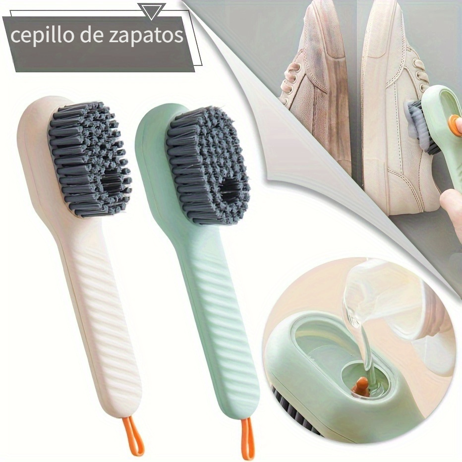 Shoe Brush Automatic Liquid Discharge Deep Cleaning Soft Bristles Household  Laundry Cleaning Brush For Daily Use Cleaning Tool - AliExpress