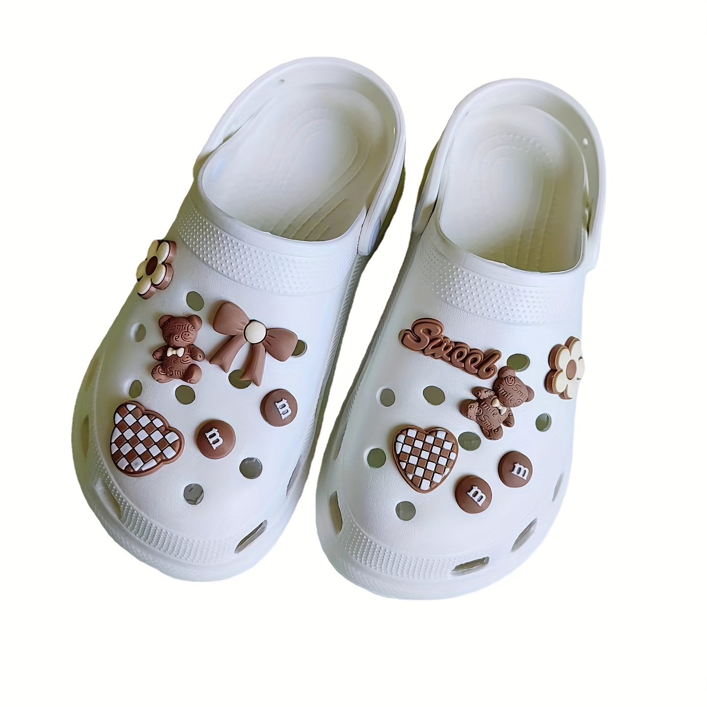 Cute Dazzle Gummy Bear Shoe Charms For Jelly Resin - Temu