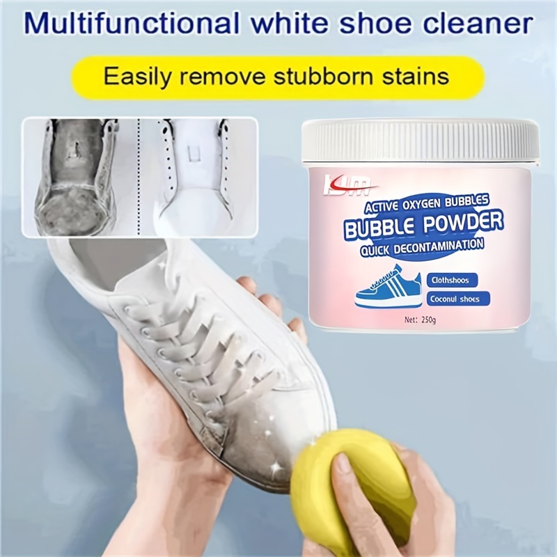 Qian Jue-fish Limpiador de descontaminación de bordes de zapatos blancos  Pequeño Limpiador de zapatos blancos sin agua para eliminar manchas y  manchas amarillas a Redox