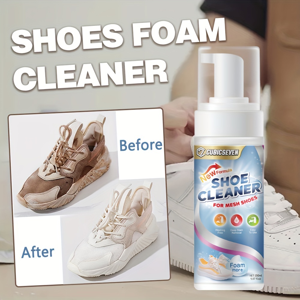 Foam private shoe cleaner shoe cleaner mesh sneaker whitener shoe