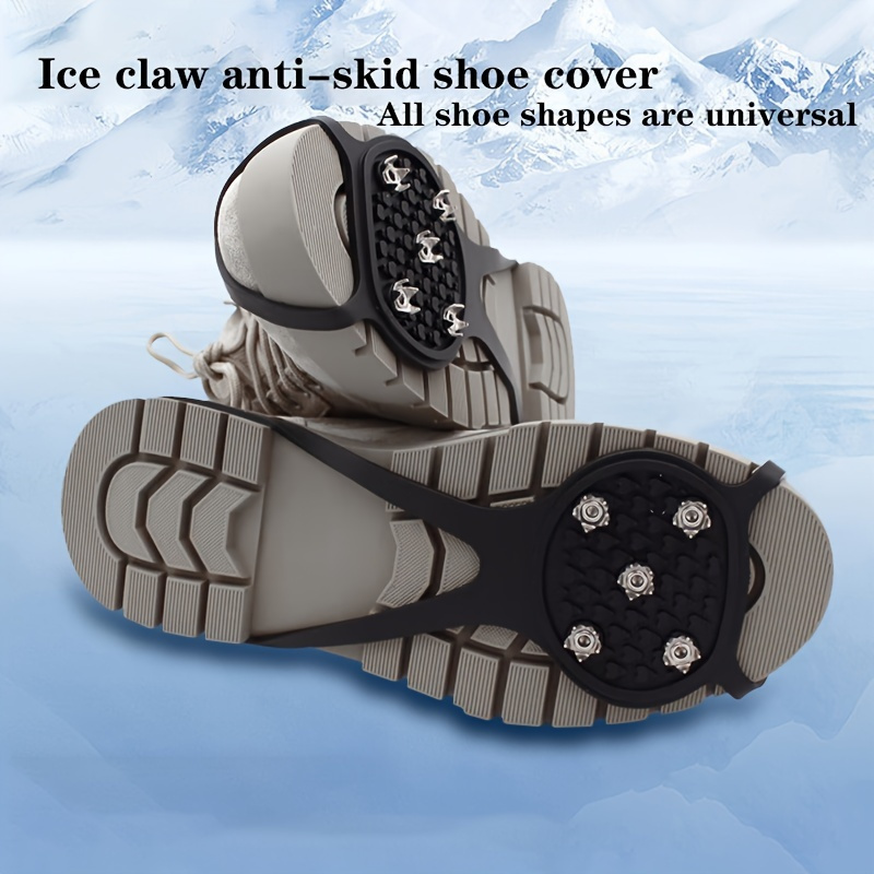 Winter boots with hot sale retractable cleats