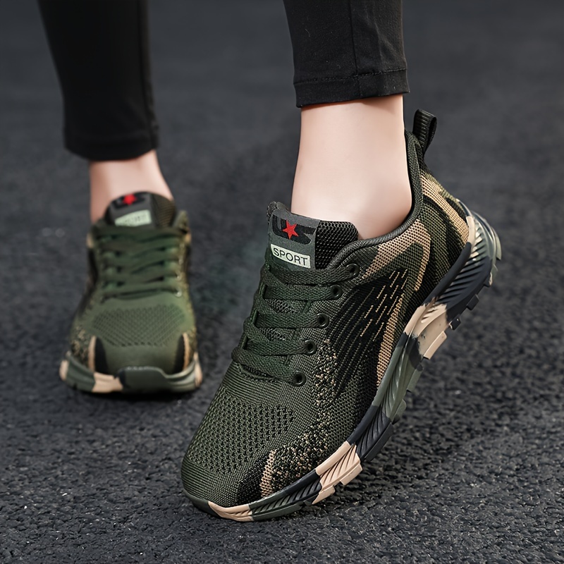 Olive green hot sale trainers womens