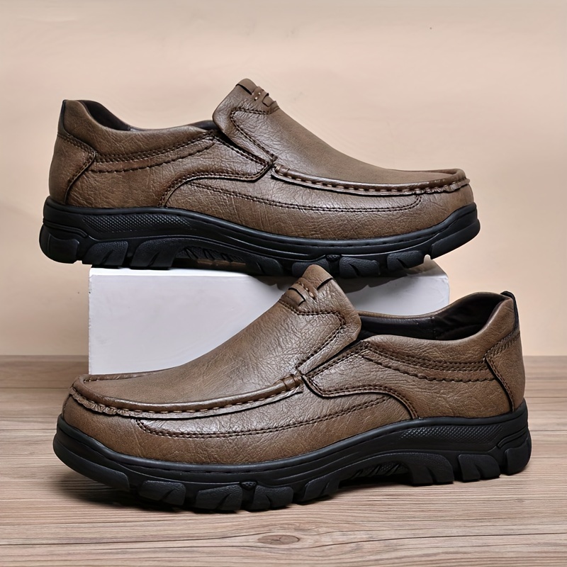 Men Slip Work Shoes - Temu Japan