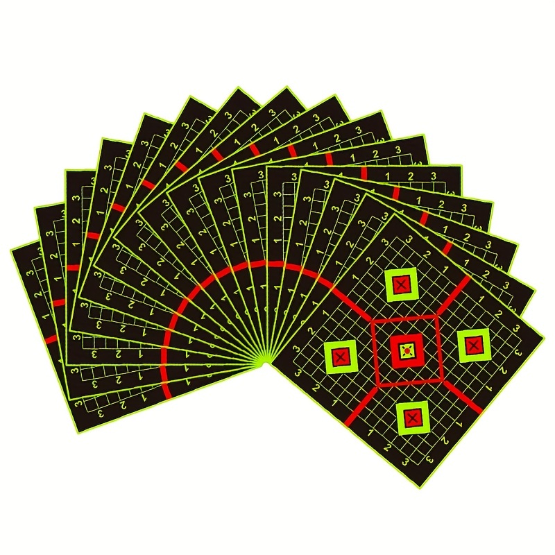 10/20 Piezas Objetivos De Tiro De 8 Pulgadas Objetivos De - Temu