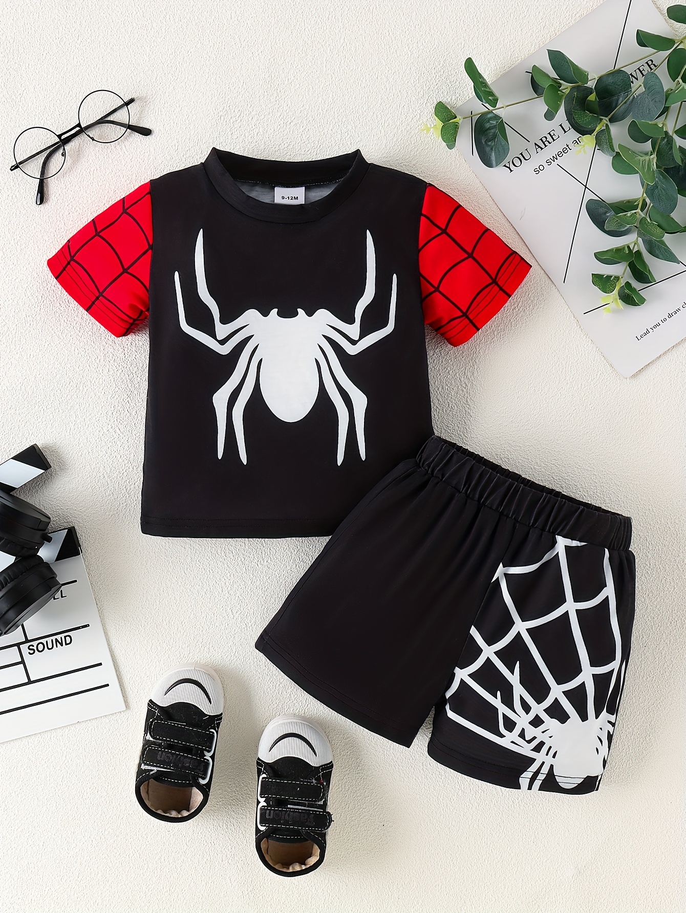 Conjunto del hombre araña para niño new arrivals