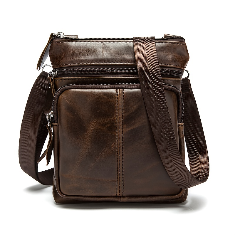 Kattee leather hotsell messenger bag