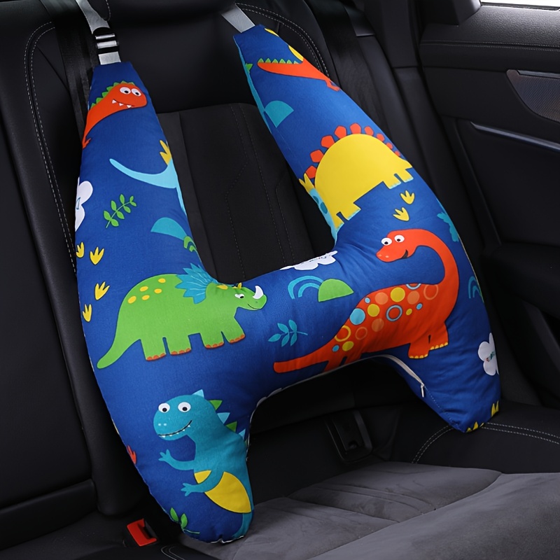 Reposacabezas y soporte para el cuello ajustables para niños pequeños,  almohada de viaje con forma de plátano, el mejor reposacabezas para  asientos de automóvil, cochecitos, para bebés de 0 a 2 años (