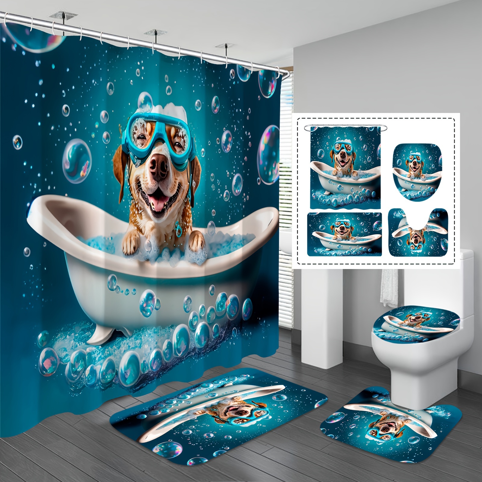 Un cuarto de baño ¡para perros!